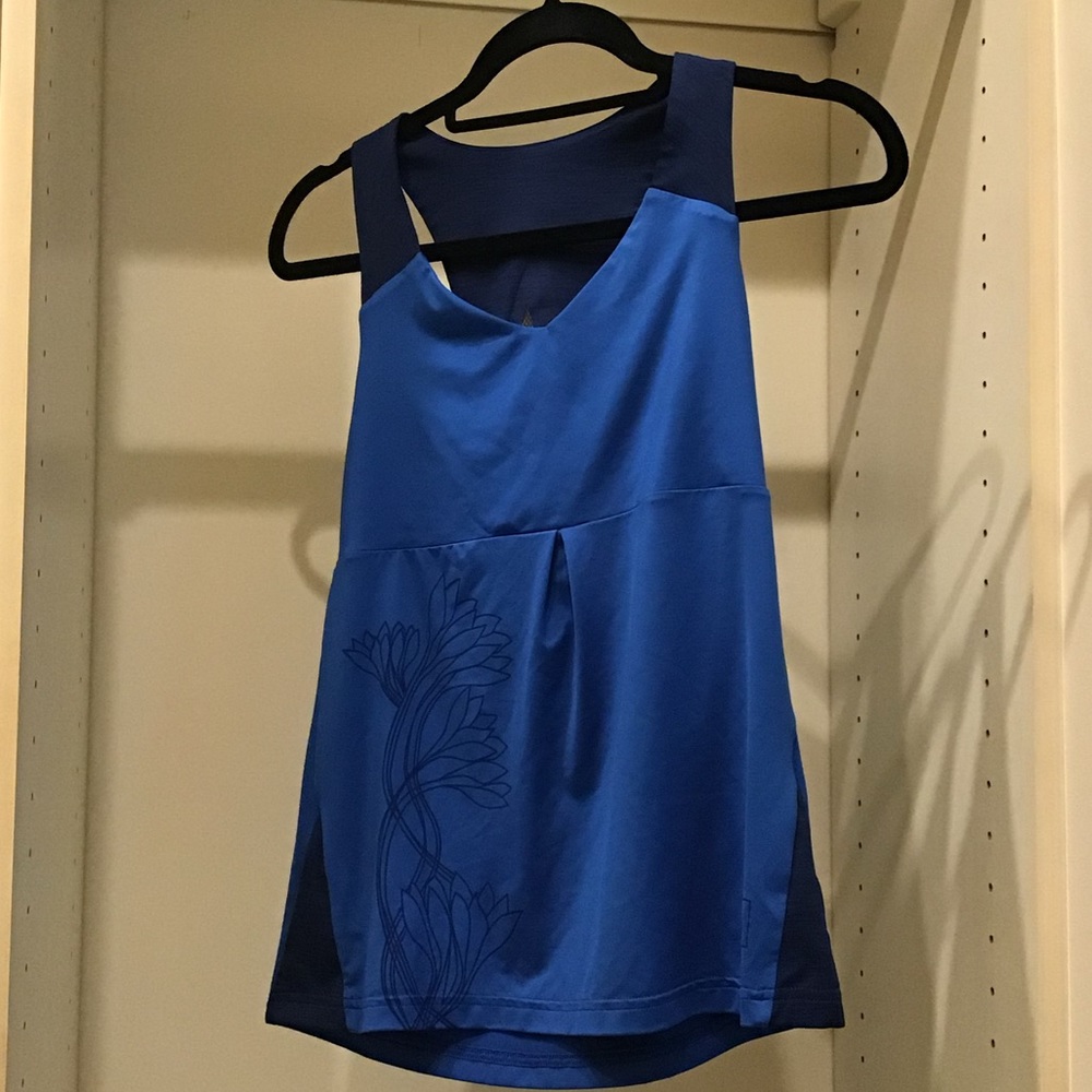 REI women’s blue racerback athletic tank XXS